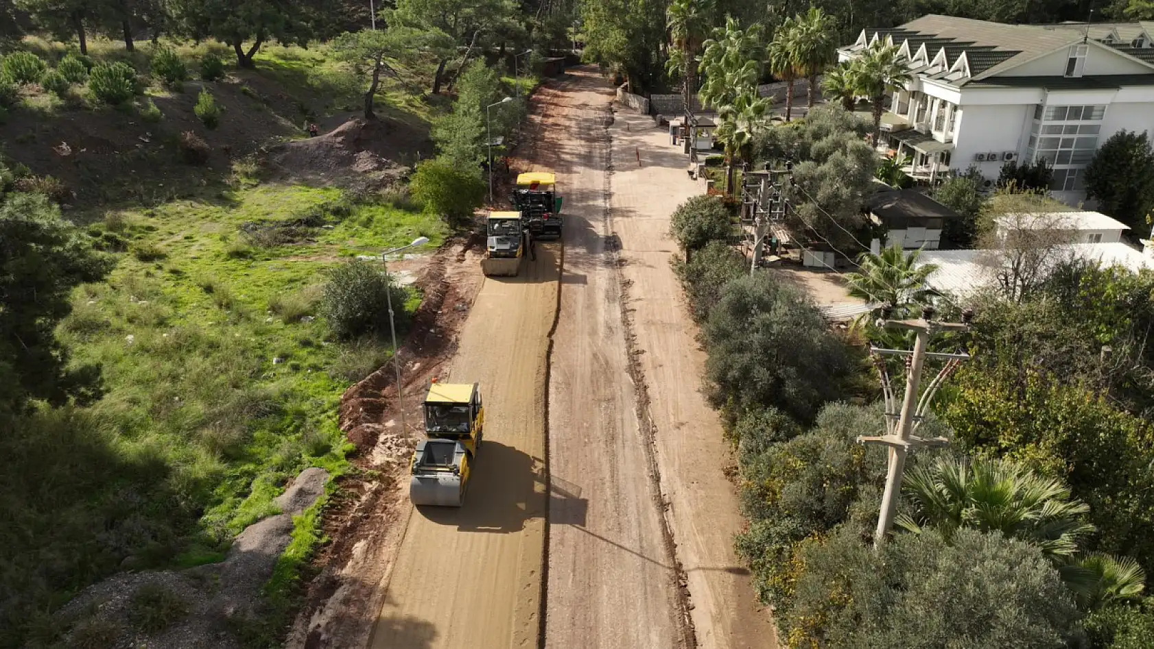 Başkan Karaca çalışmaları yerinde inceledi