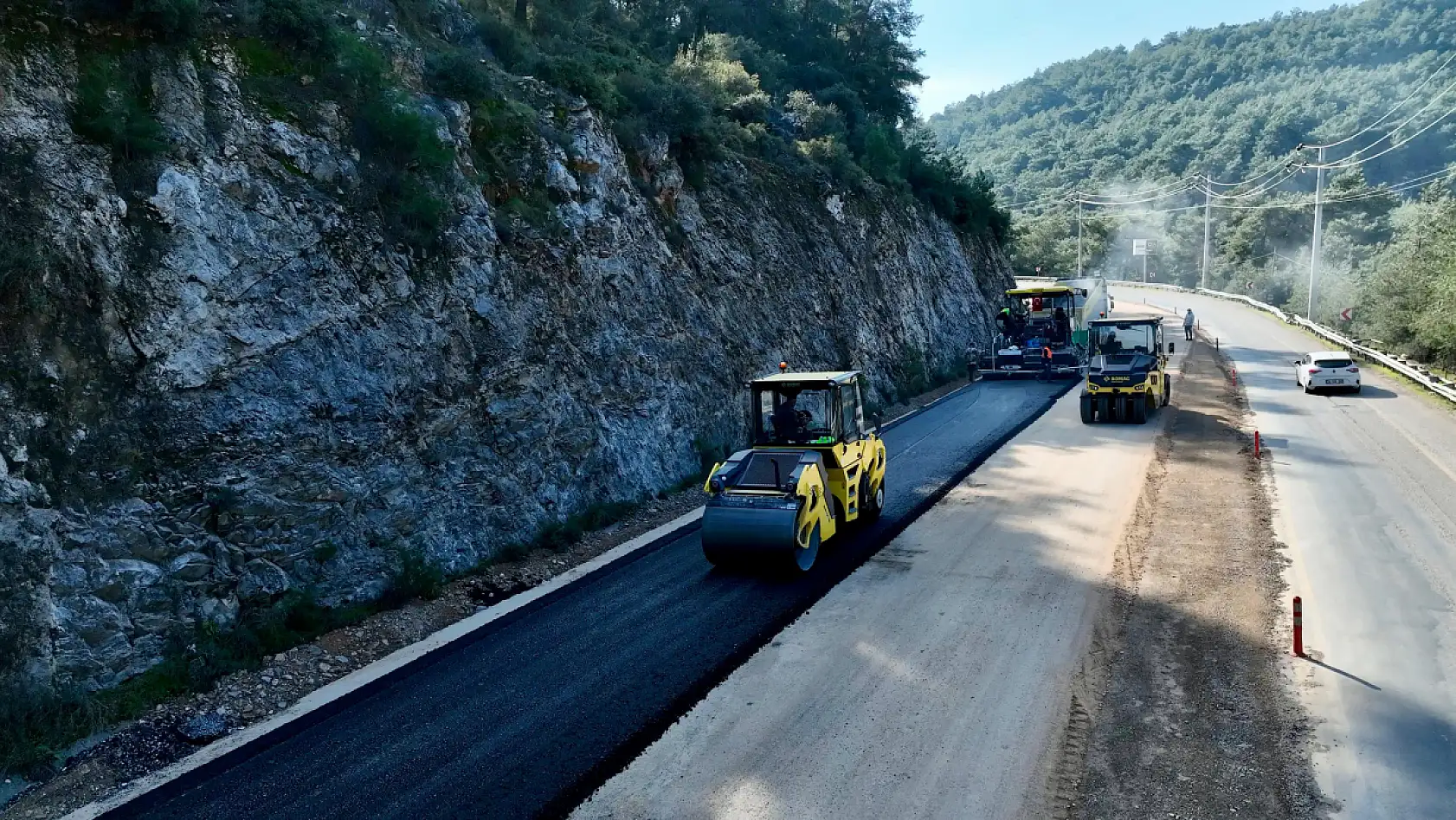 Fethiye Ölüdeniz'de 328 milyon TL'lik yatırım devam ediyor