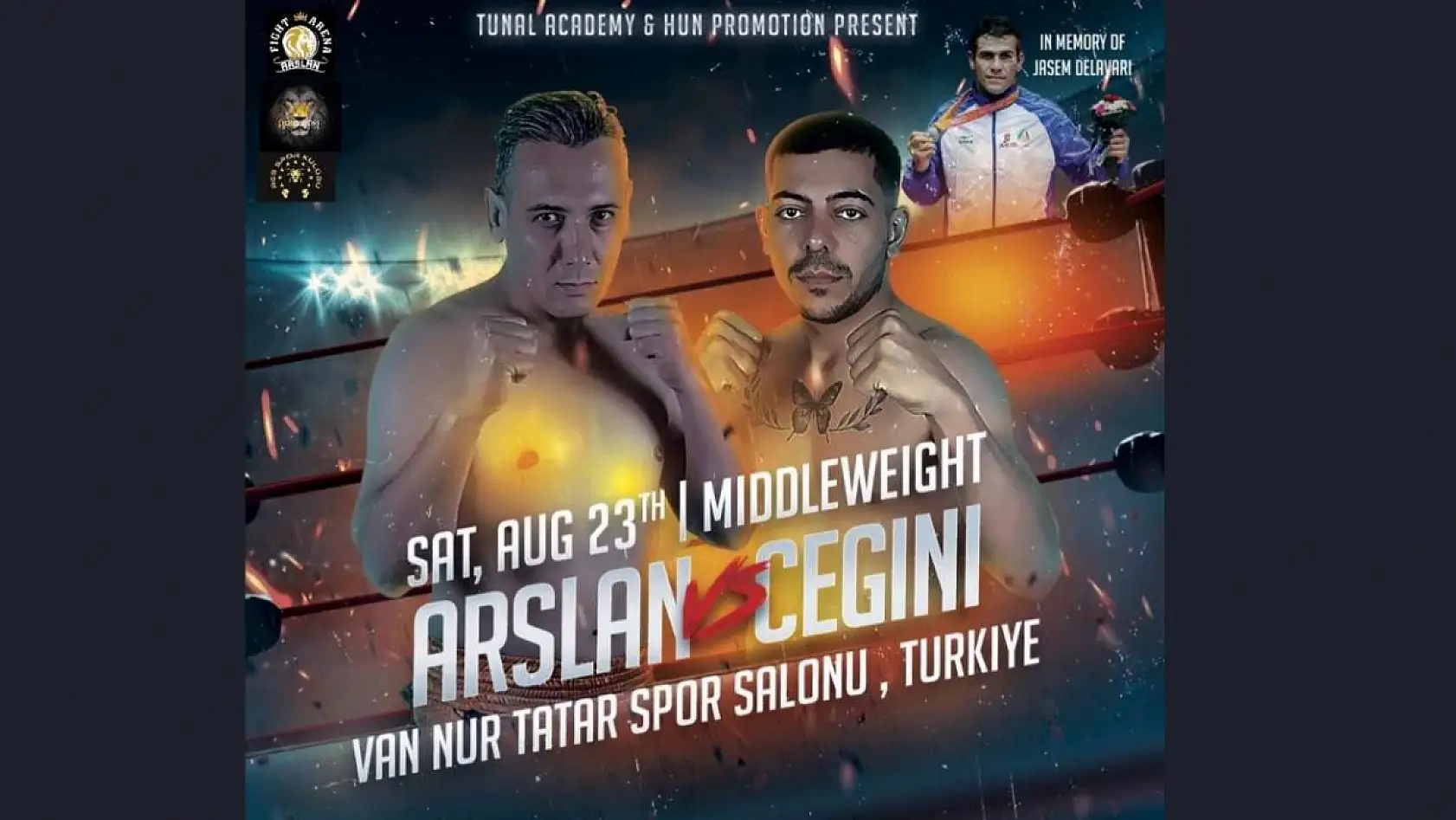 Arslan Fight Arena'dan üç profesyonel maç