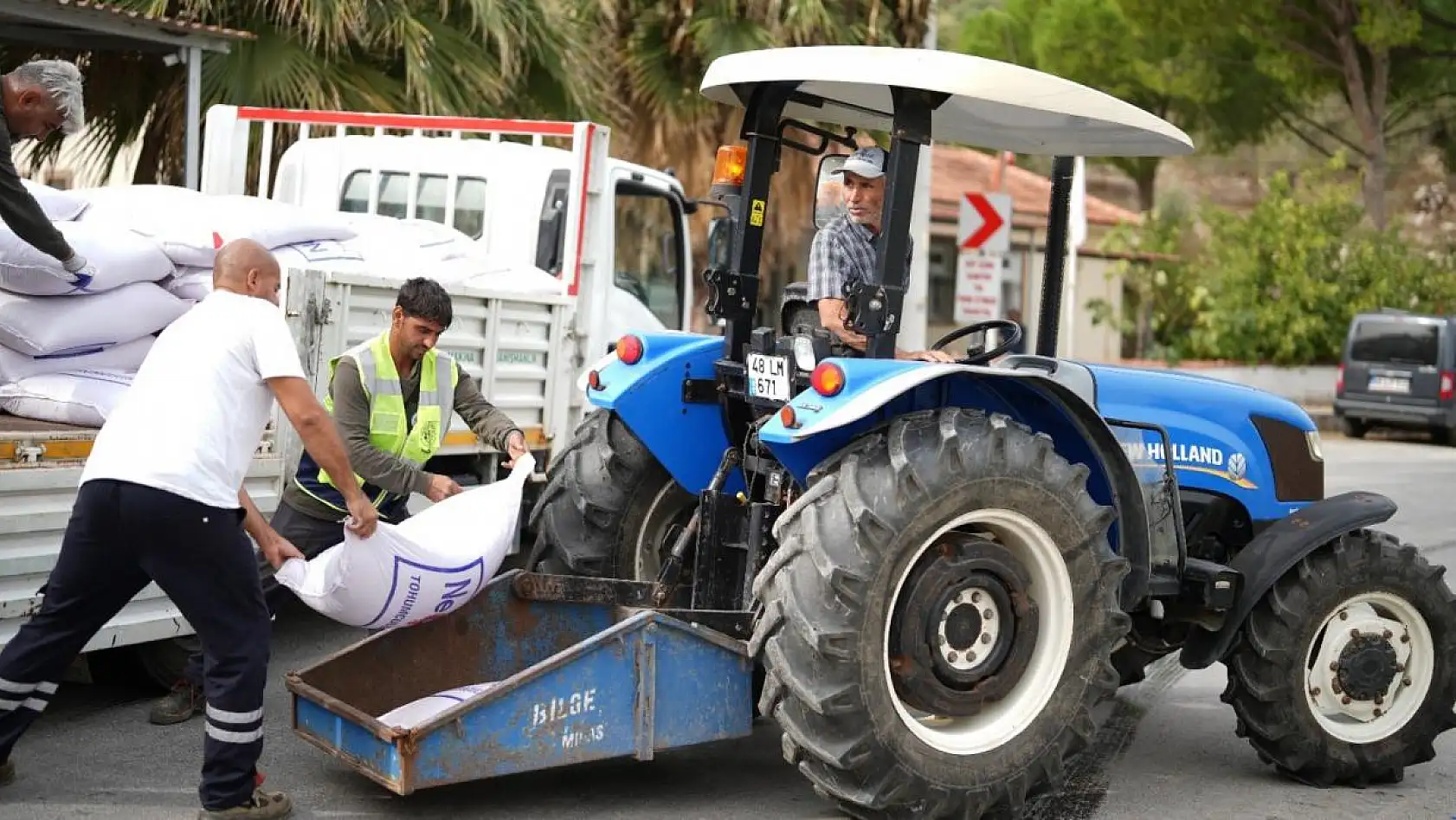 Çiftçilere tohum desteği