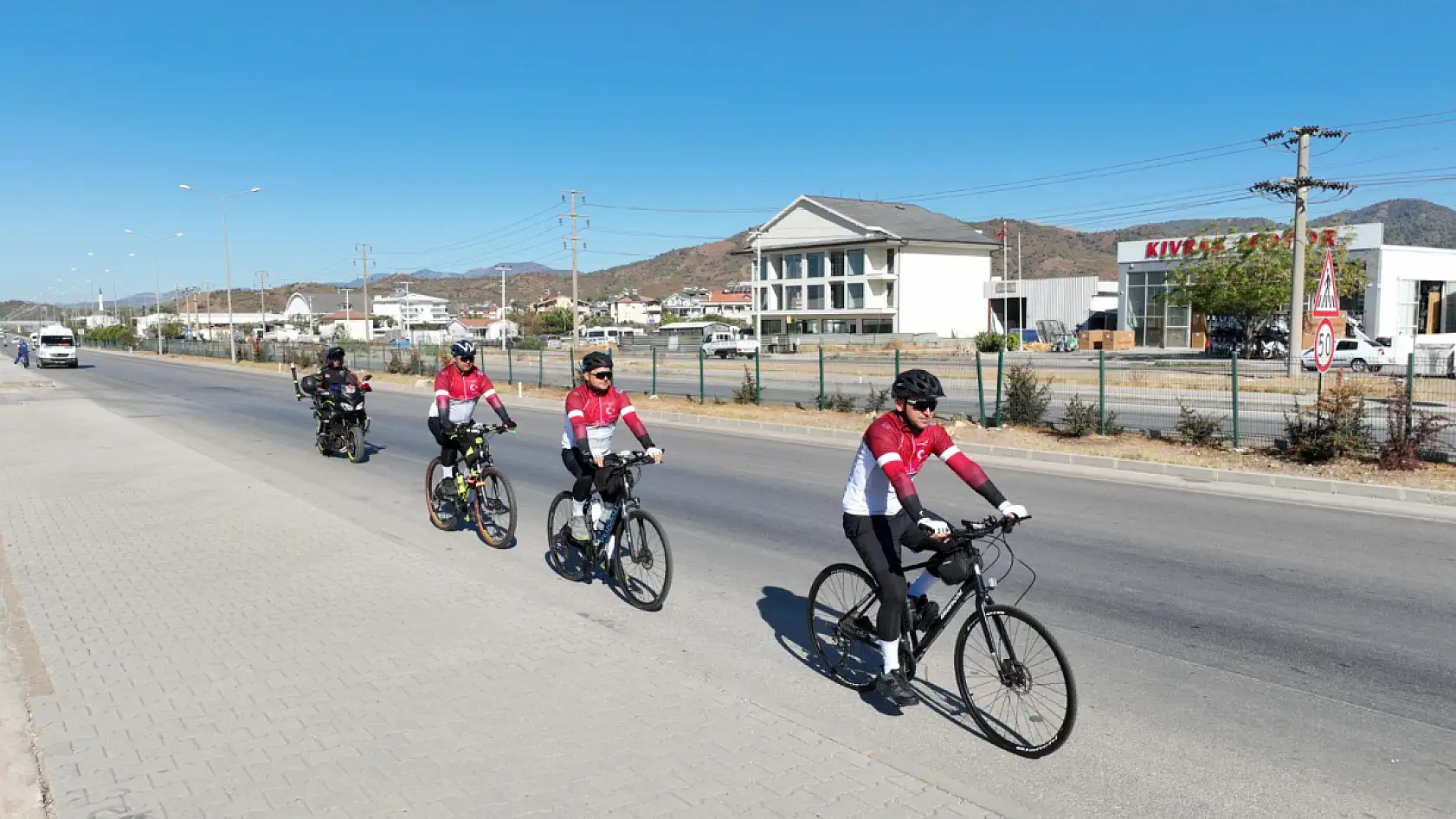 Fethiye'den Anıtkabir'e son 500 kilometre 