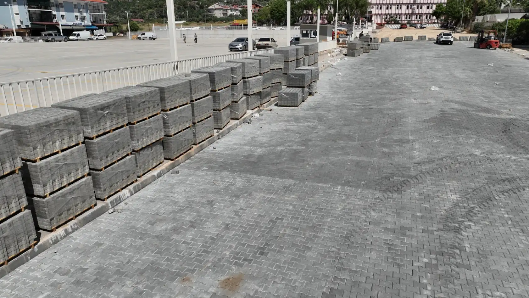 Fethiye'de Yeni Pazar Yeri Tamamlanıyor