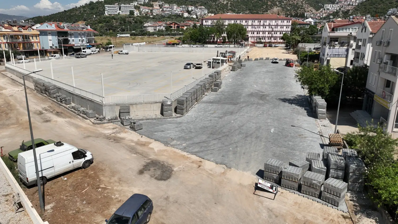 Fethiye'de Yeni Pazar Yeri Tamamlanıyor