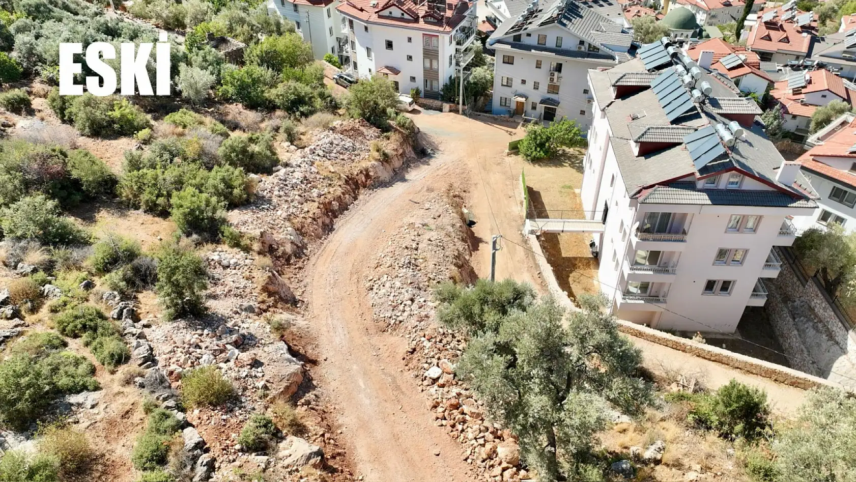 Patlangıç Mahallesi Topçular Mevkii'nde Yol ve Altyapı Çalışmaları Sona Yaklaşıyor