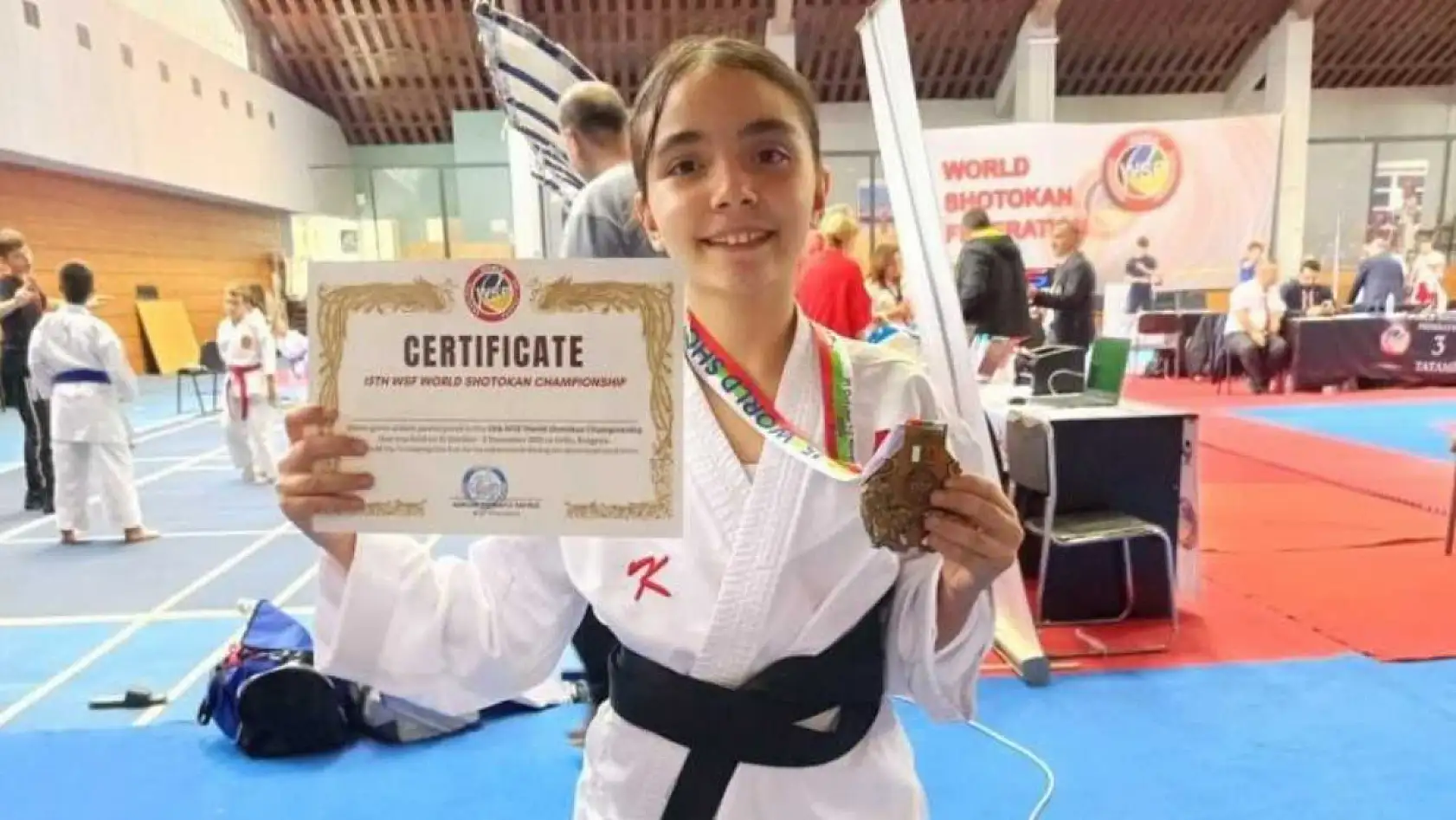 Muğlalı Şimşek, Balkan şampiyonu oldu