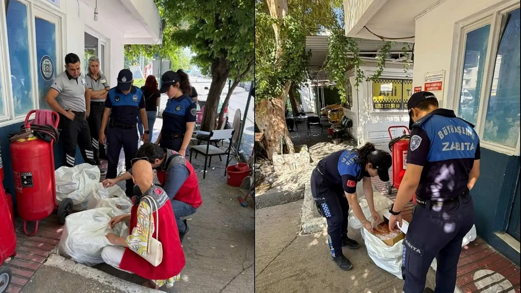 Yatağan Otogarı'nda etiketsiz 60 kilogram et ele geçirildi