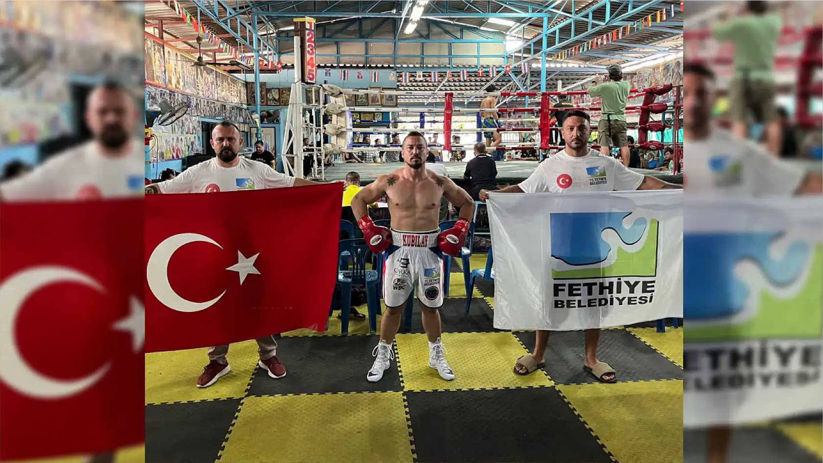 Fethiyeli Yenilgisiz Boksör Kubilay Alcu Bangkok'ta da Kazandı