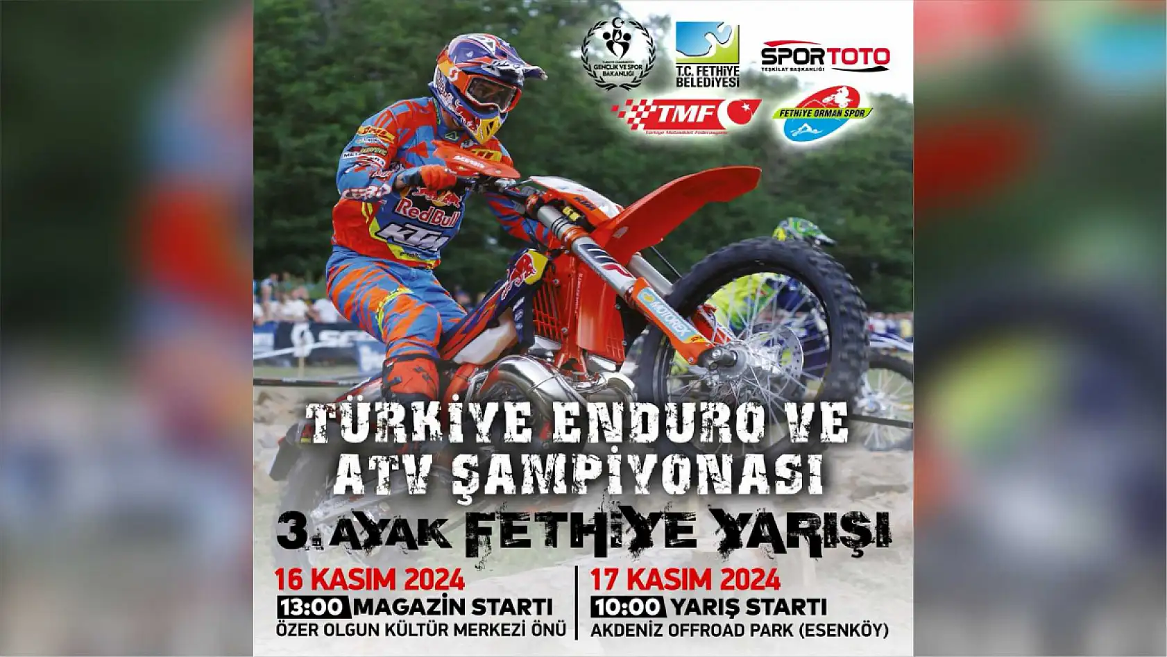 Fethiye, Enduro heyecanına ev sahipliği yapacak