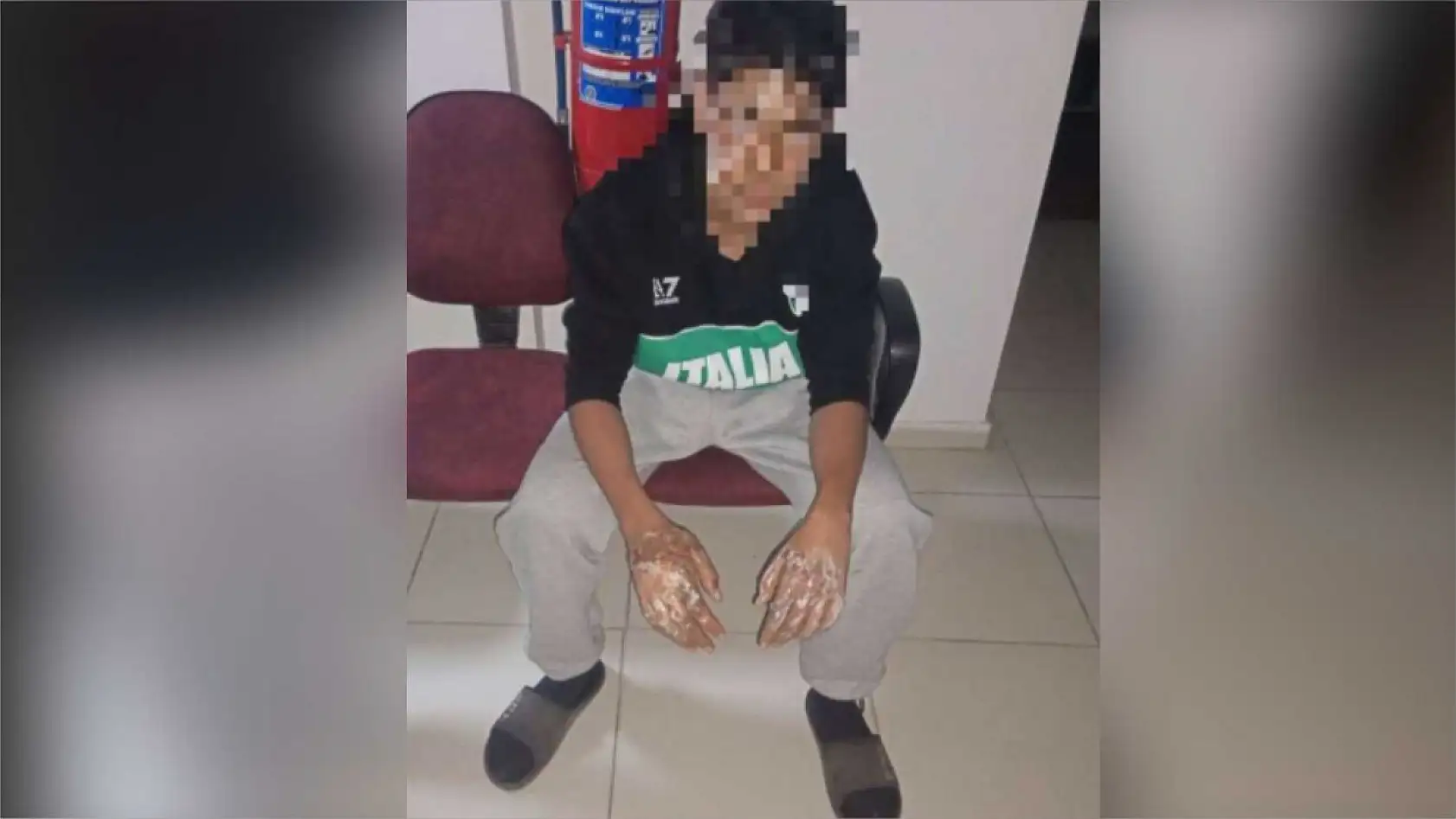 Arkadaş faciası: Önce fırına kilitlediler sonra dereceyi artırdılar