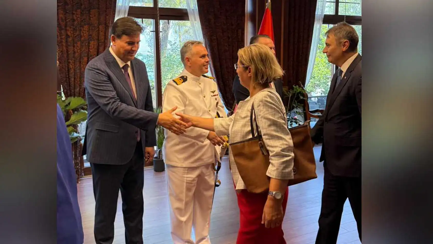 Fethiye Kaymakamlığı'nda Bayramlaşma Töreni Gerçekleştirildi