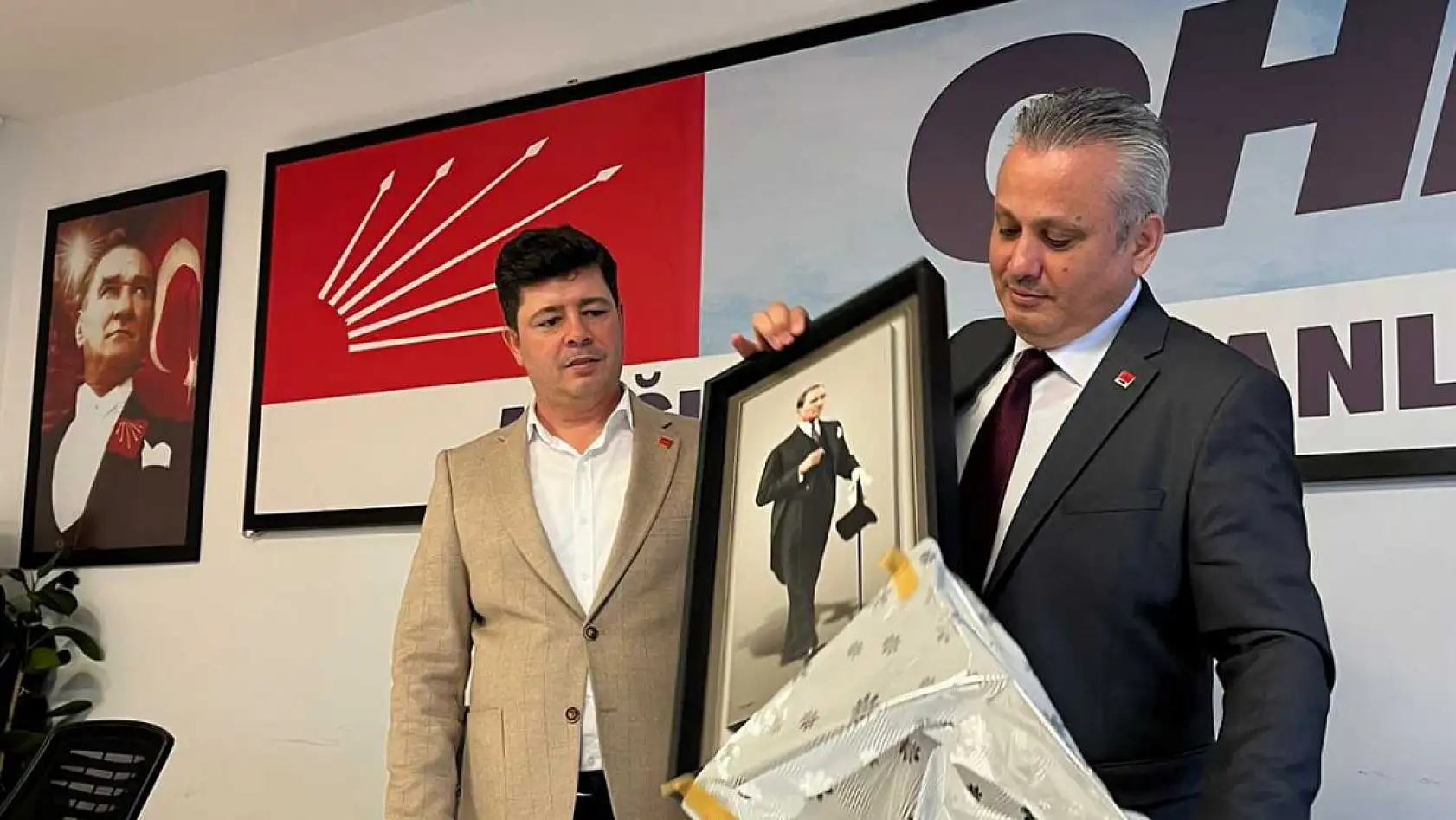 CHP Fethiye İlçe Örgütü'nden İl Başkanı Nail Kızıl'a ziyaret