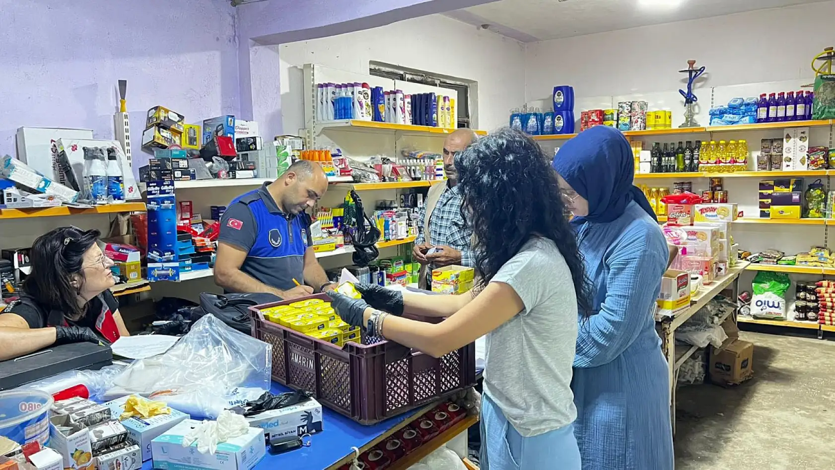 Seydikemer Zabıtasından Yabancı Uyrukluların İş Yerlerine Denetim