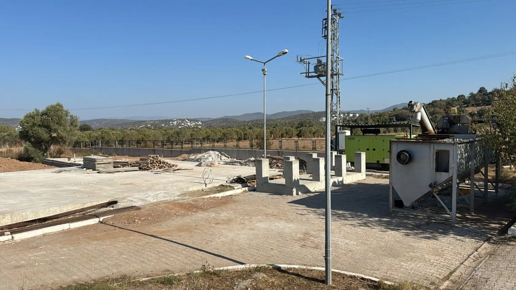 Büyükşehir, Mumcular Atık Su Arıtma Tesisinin Yüzde 25'ini Tamamladı