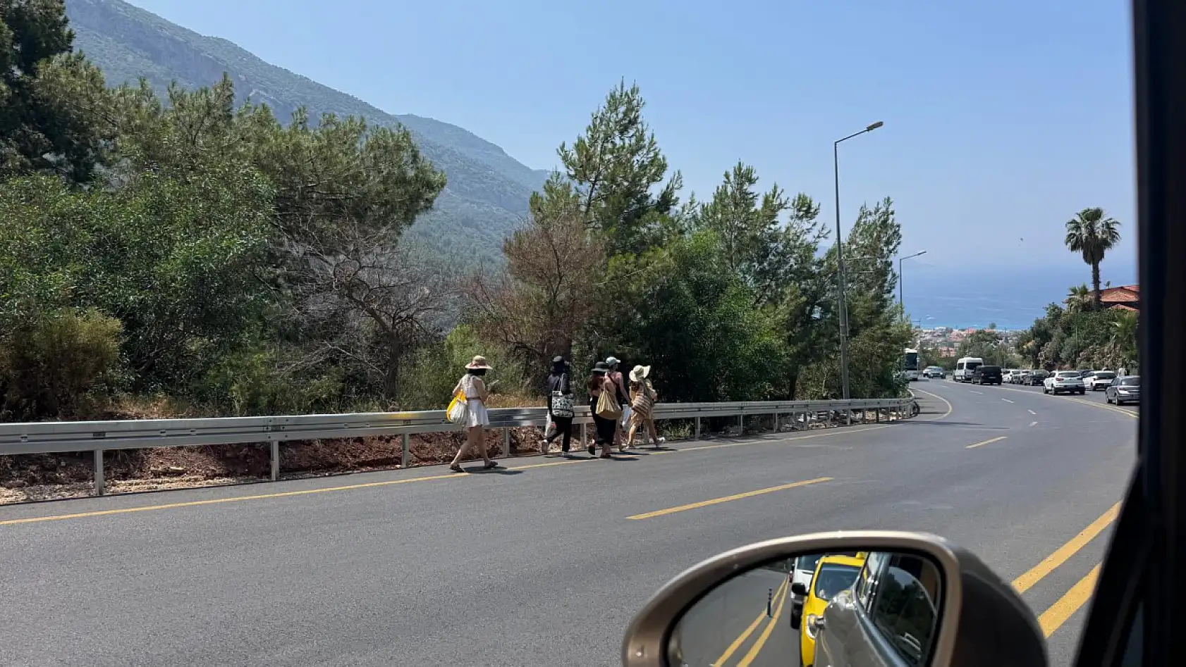 Fethiye Ölüdeniz yolunda 'Bayram' yoğunluğu