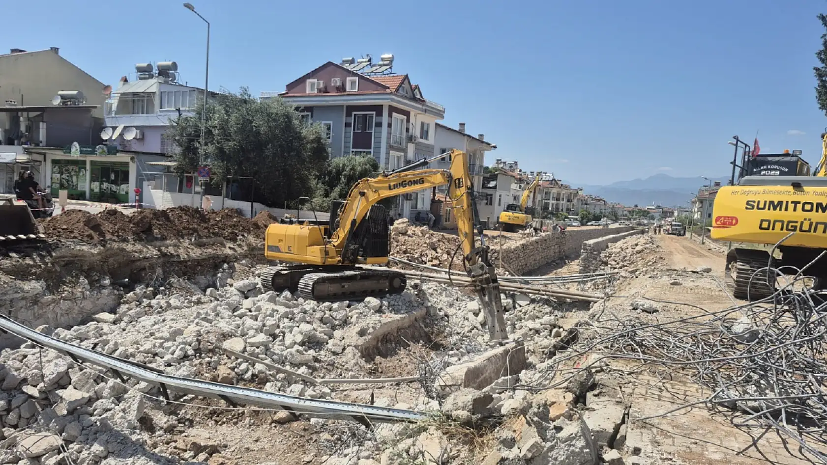 DSİ'den Fethiye'de Yoğun Mesai