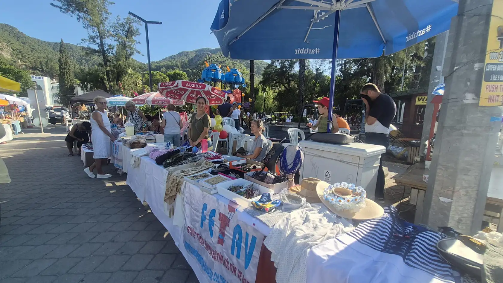 Fethiye'de 1 Temmuz Denizcilik ve Kabotaj Bayramı Kermesi Yoğun İlgi Gördü
