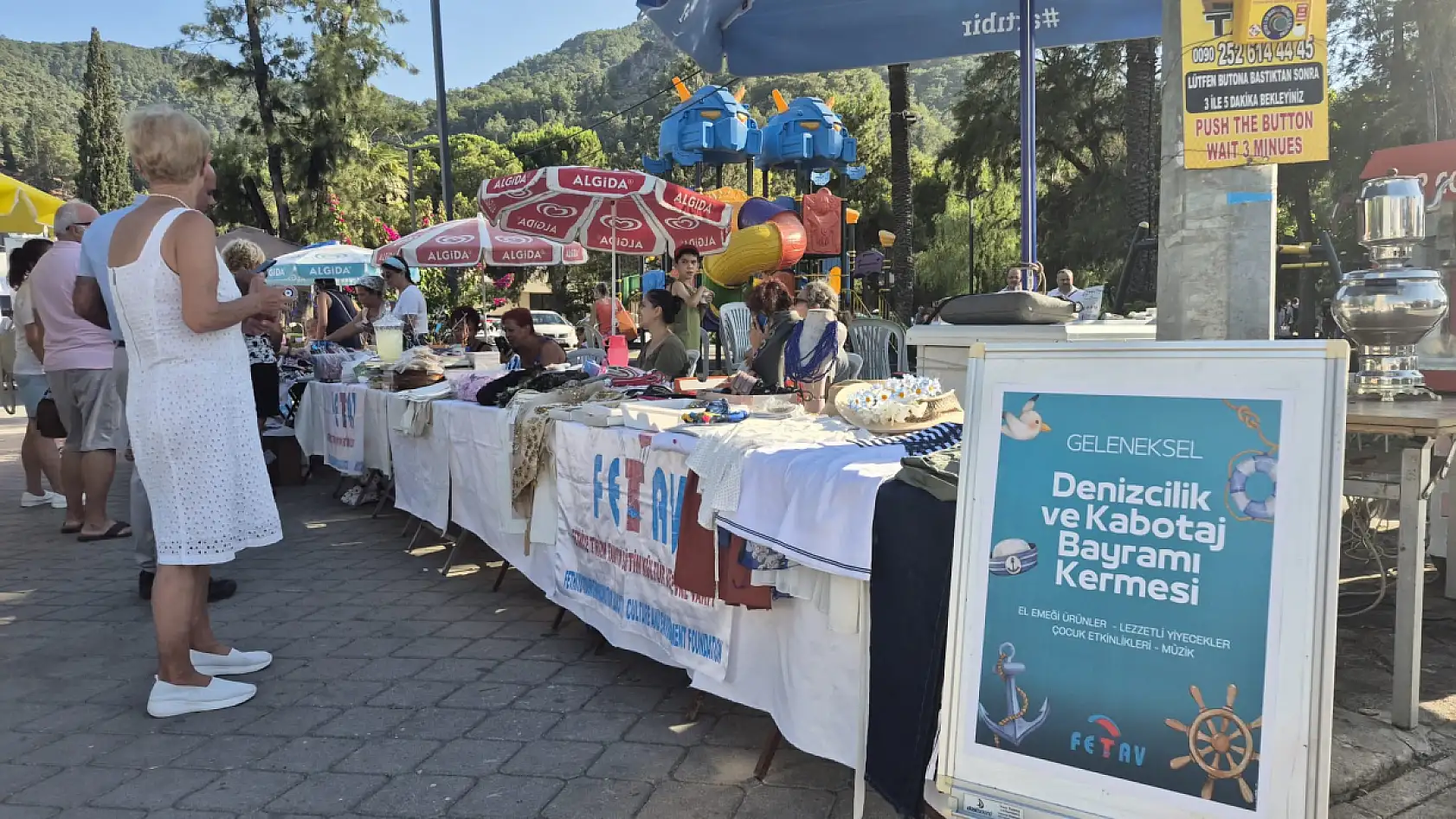 Fethiye'de 1 Temmuz Denizcilik ve Kabotaj Bayramı Kermesi Yoğun İlgi Gördü