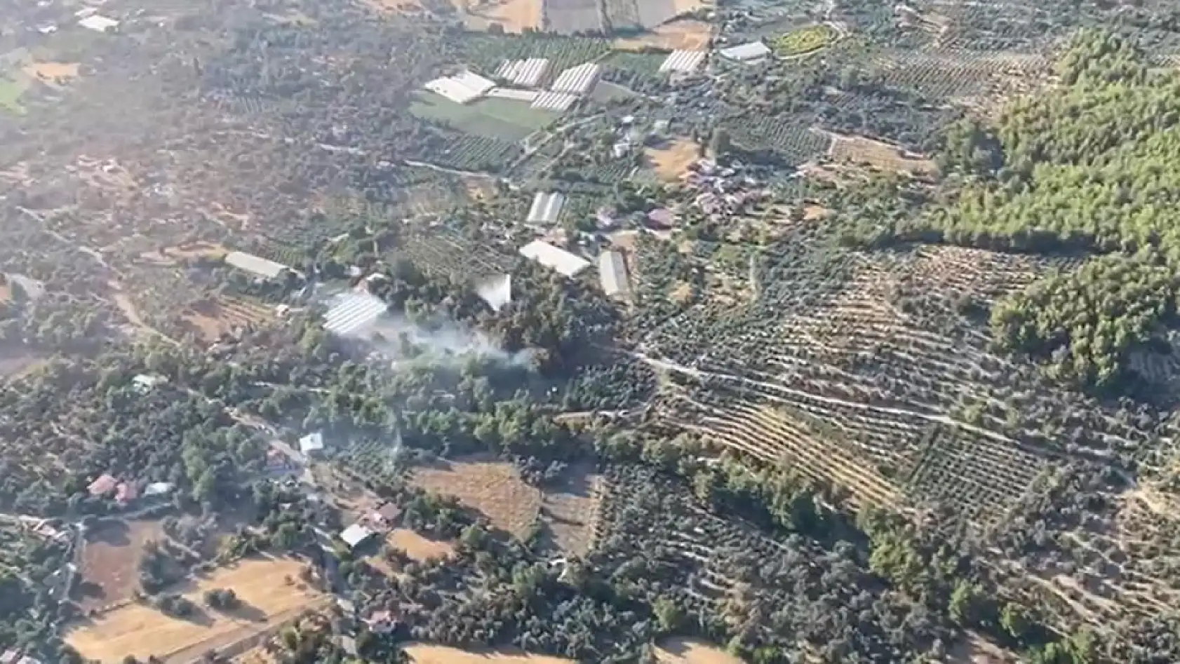 Seydikemer Saklıkent'te Çıkan Yangın Büyümeden Kontrol Altına Alındı
