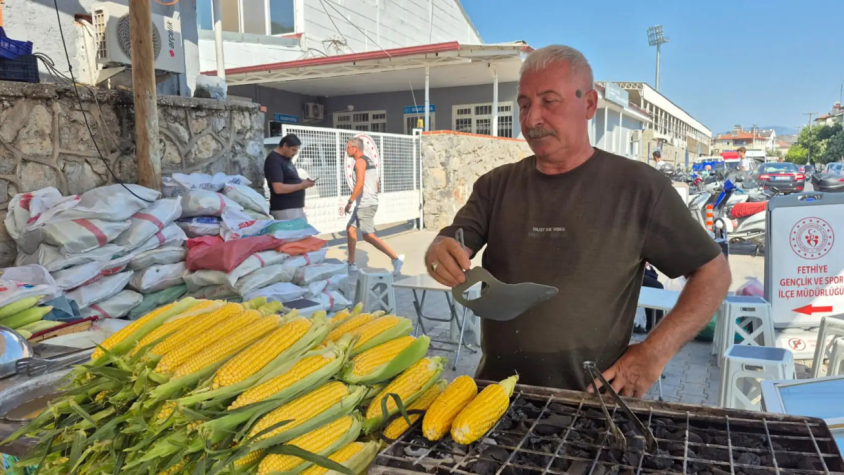 Fethiye'de mısır sezonu, 'En doğal ve tazesi şu an!'