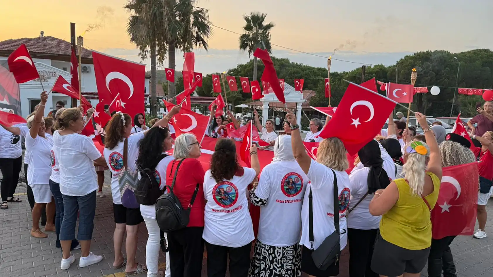 Fethiye Kadın Efeler Derneği'nden 30 Ağustos Zafer Bayramı Şöleni