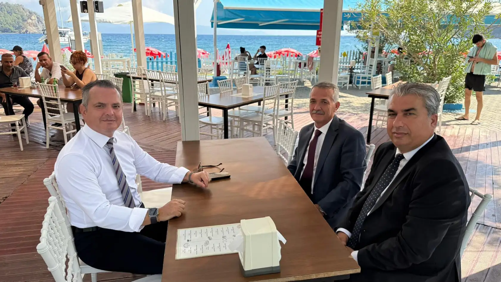 Fethiye Kaymakamı Akkaya, İnlice Halk Plajında İncelemelerde Bulundu