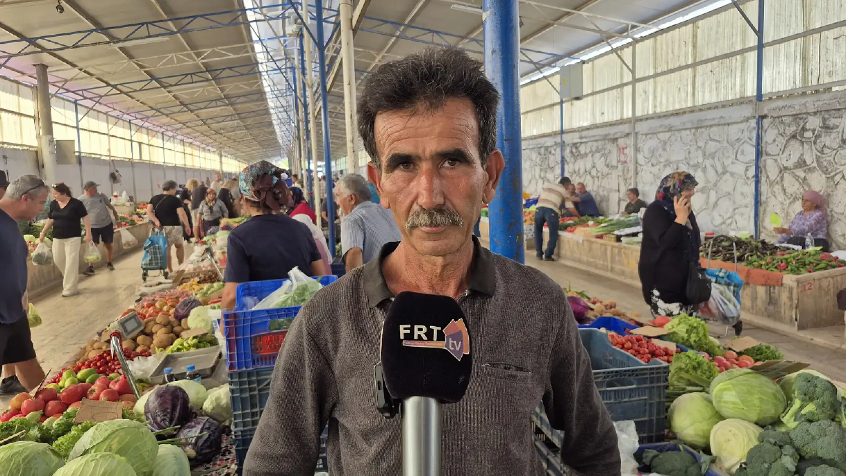 Fethiye Cuma Pazarı'nda üreticiler girdilerdeki maliyet artışına dikkat çekti