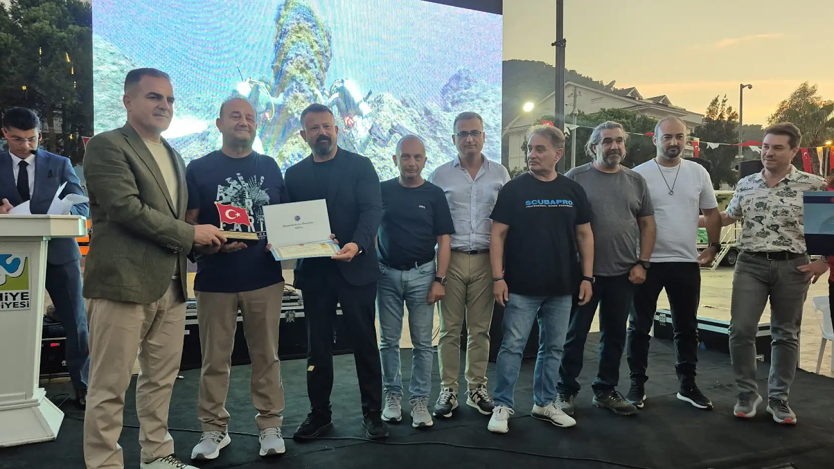 Altın Palet Sualtı Görüntüleme Türkiye Şampiyonası Fethiye'de Yapıldı