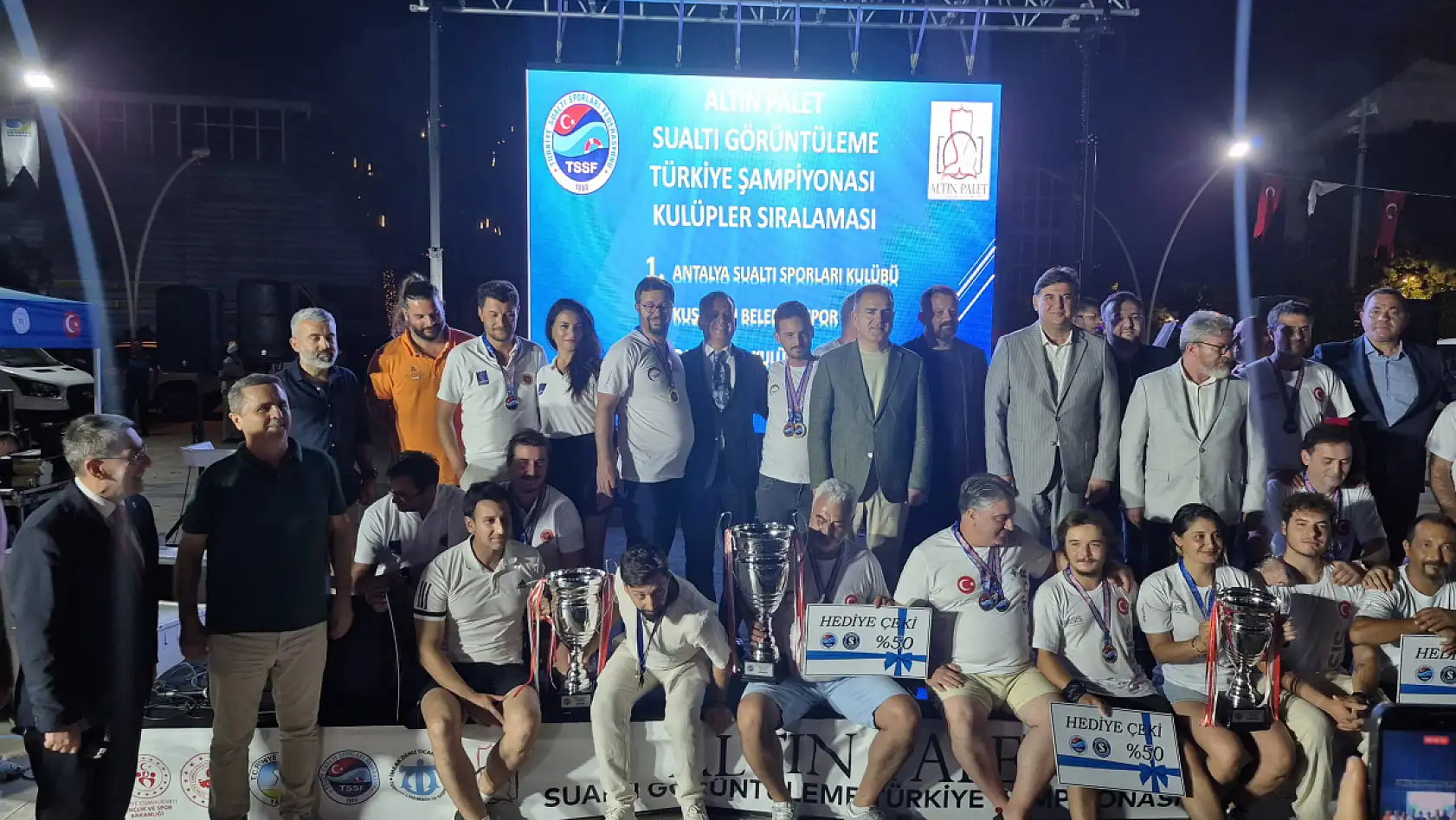 Altın Palet Sualtı Görüntüleme Türkiye Şampiyonası Fethiye'de Yapıldı
