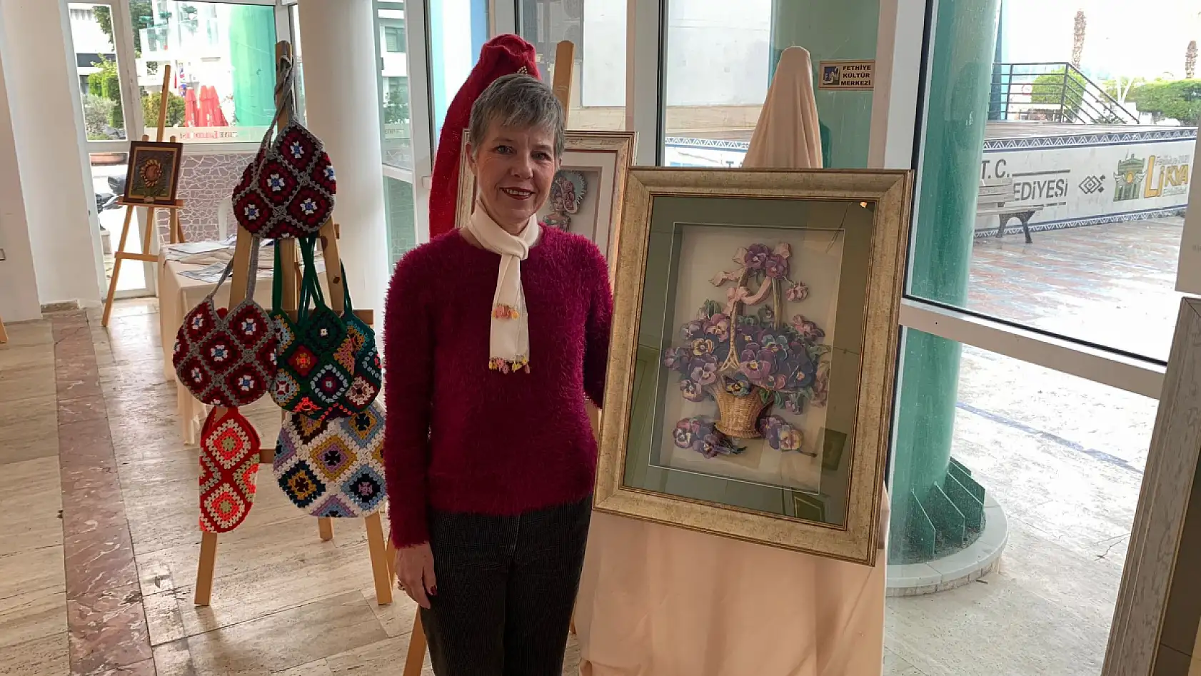 Fethiye'de El Emeği Ürünleri Sergisi İlgi Görüyor