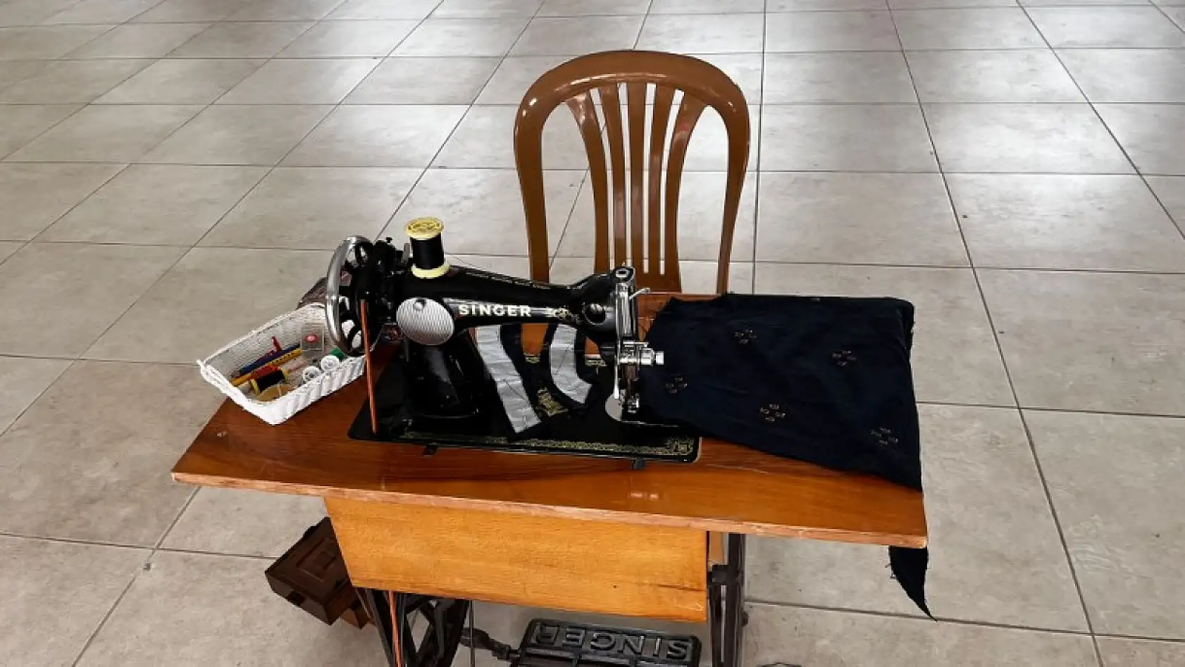 Fethiye'de Halk Eğitim Üzümlü Dastar Dokuma ve Giyim Sergisi Açıldı