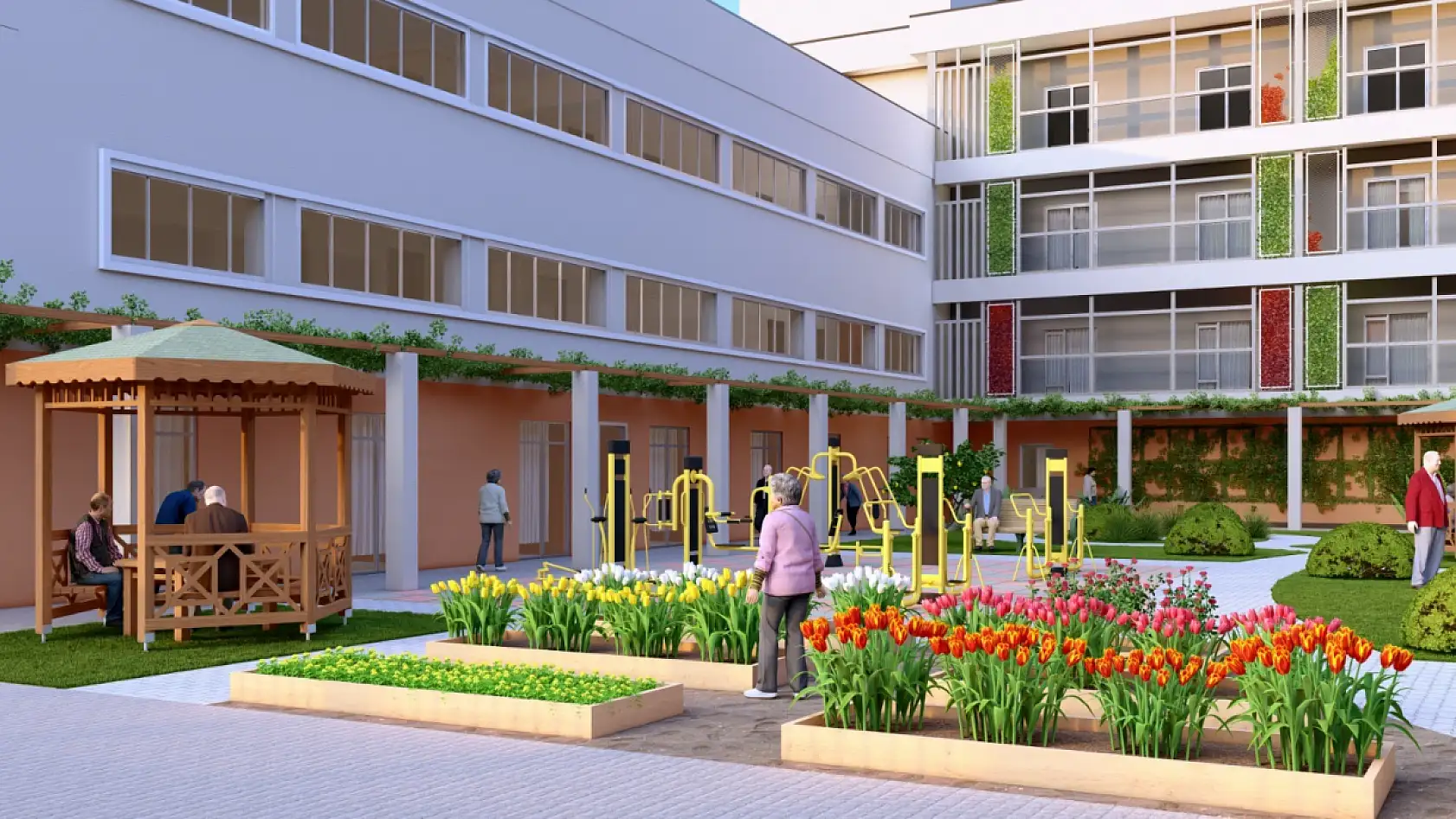 5 Yıldızlı Huzur Evi Yapılıyor