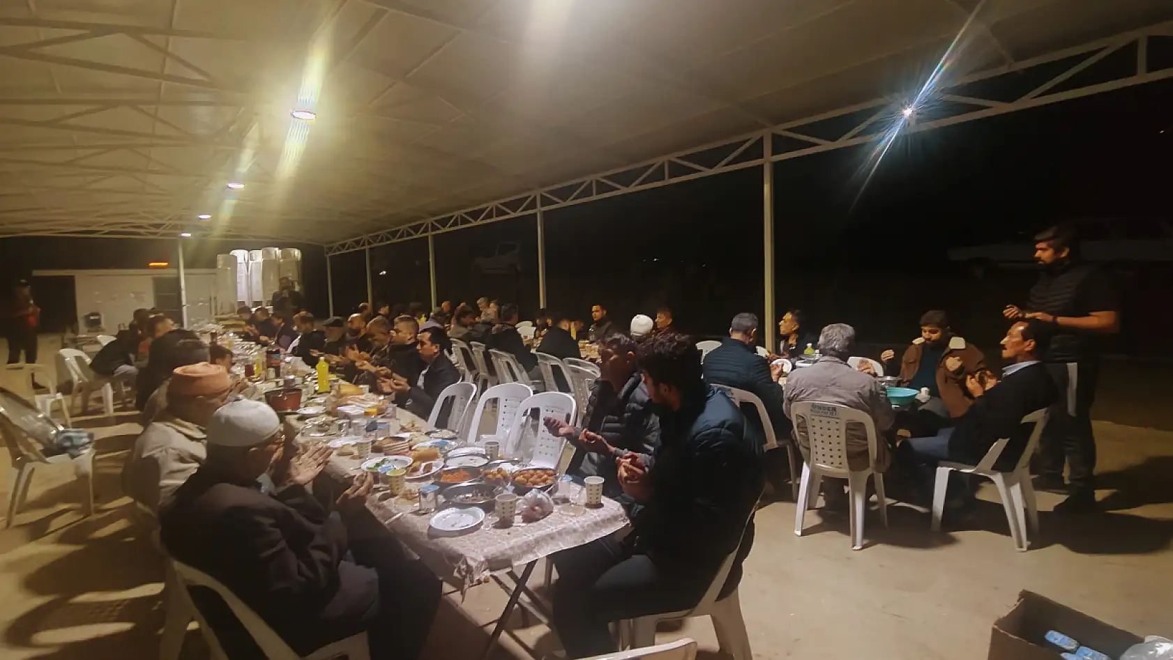 Fethiye Pazaryeri Mahallesi Karapınar Mevkiinde geleneksel iftar programı