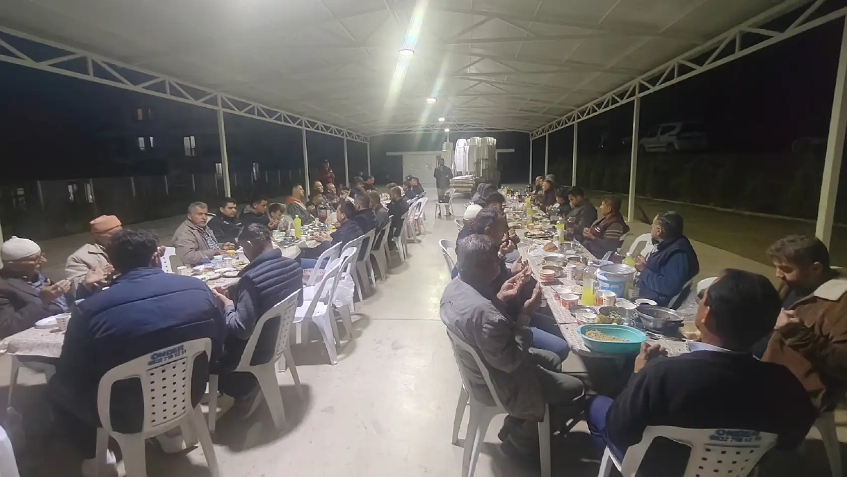 Fethiye Pazaryeri Mahallesi Karapınar Mevkiinde geleneksel iftar programı