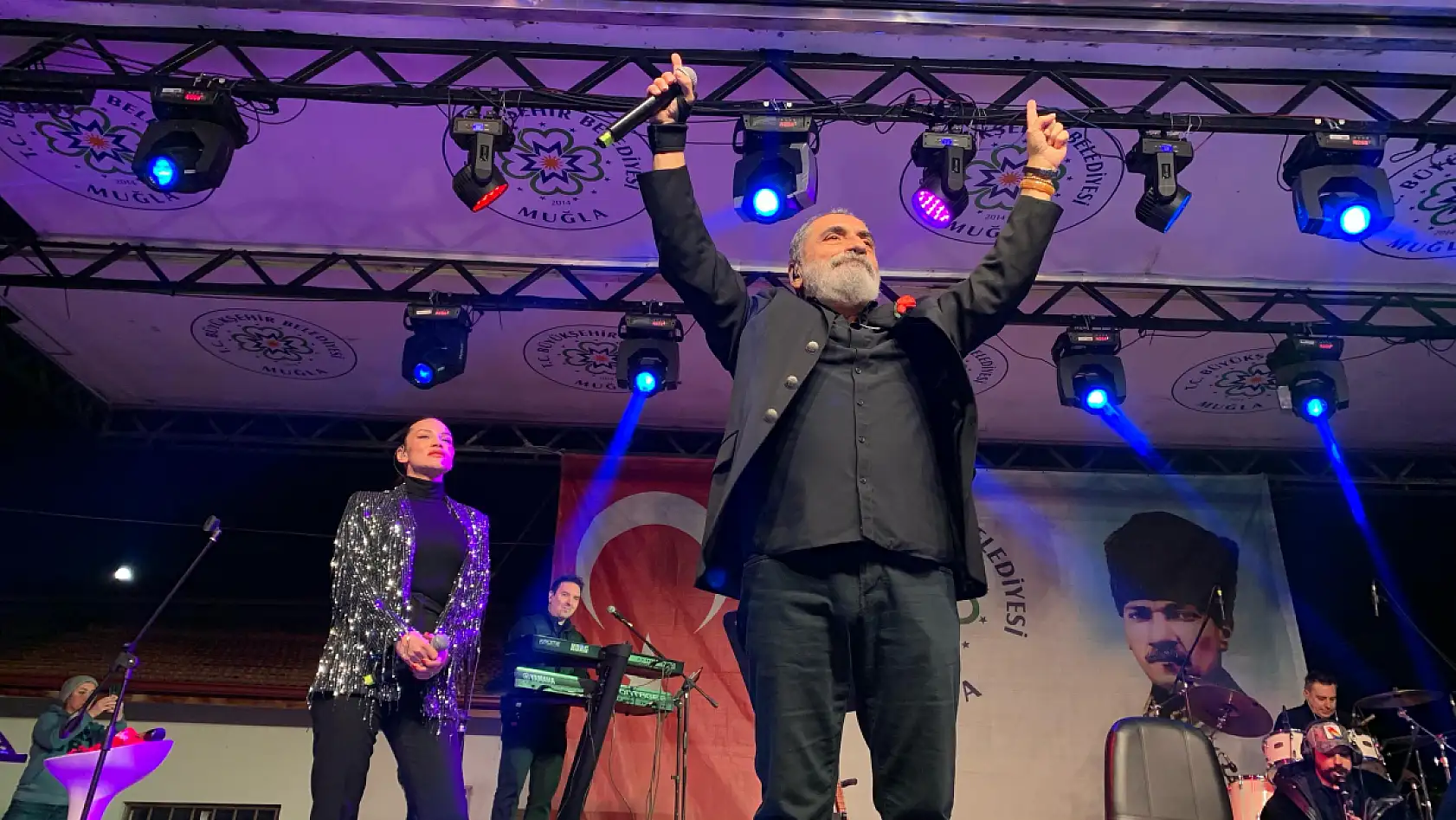 Fethiye'de festival Soner Olgun Konseri ile final yaptı