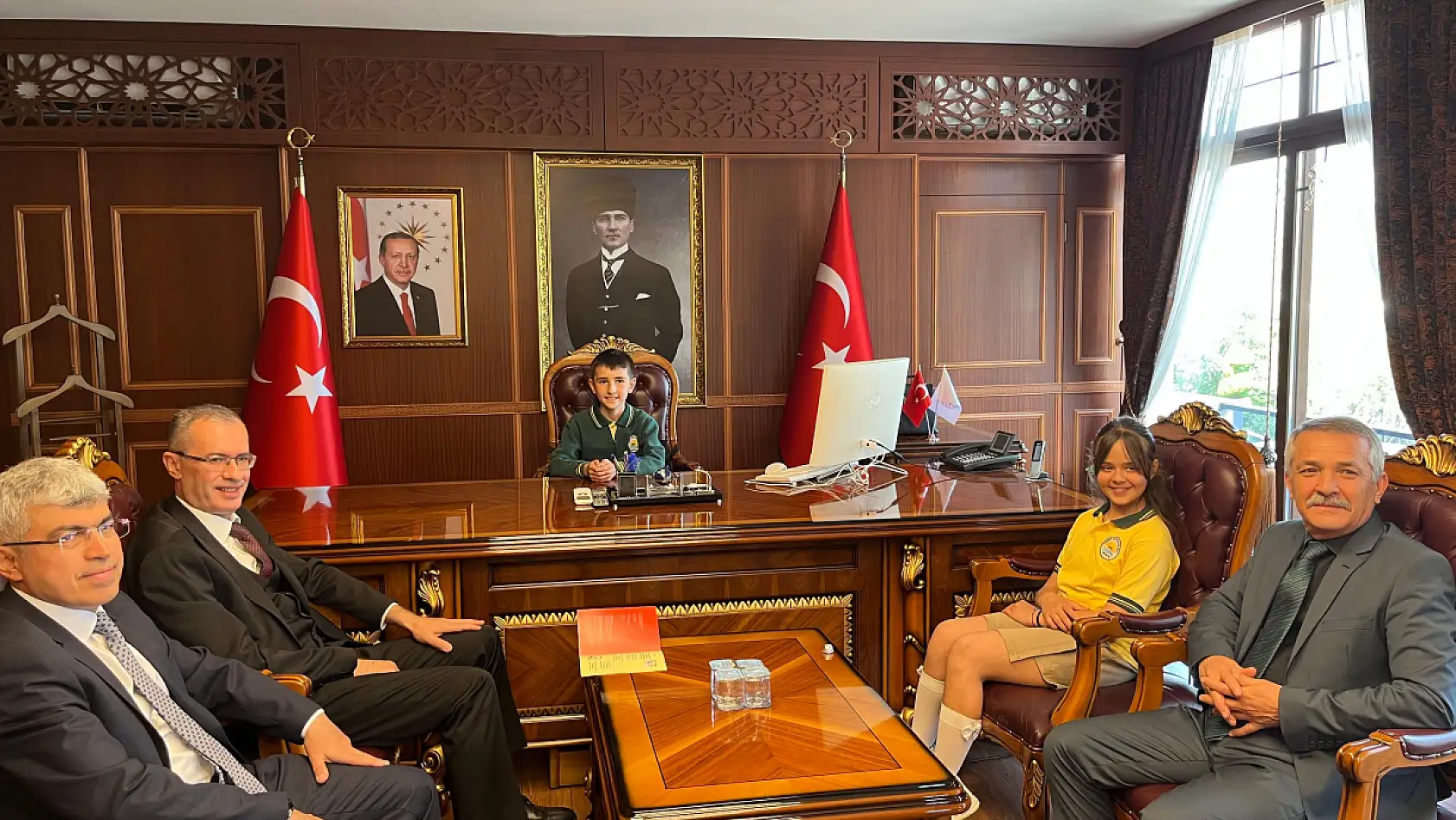Fethiye Yunus Nadi İlkokulu öğrencileri Fethiye Kaymakamı oldular