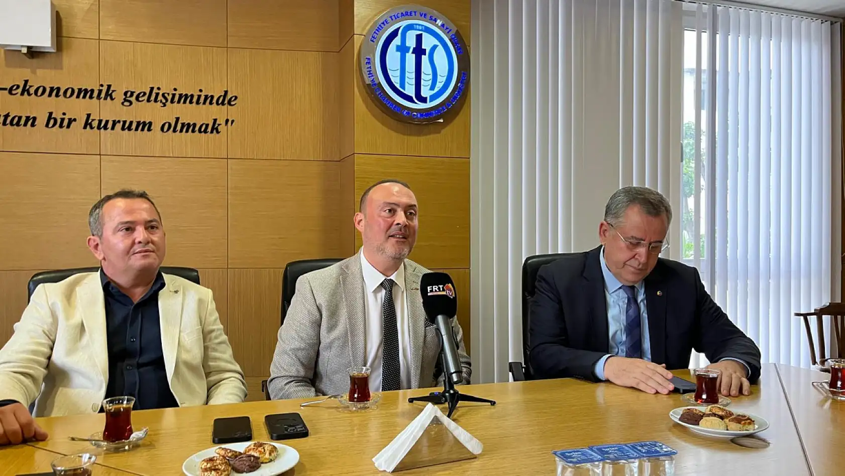 Fethiye'de GESİFED ve LİİDER'den Başkan Çıralı'ya ziyaret