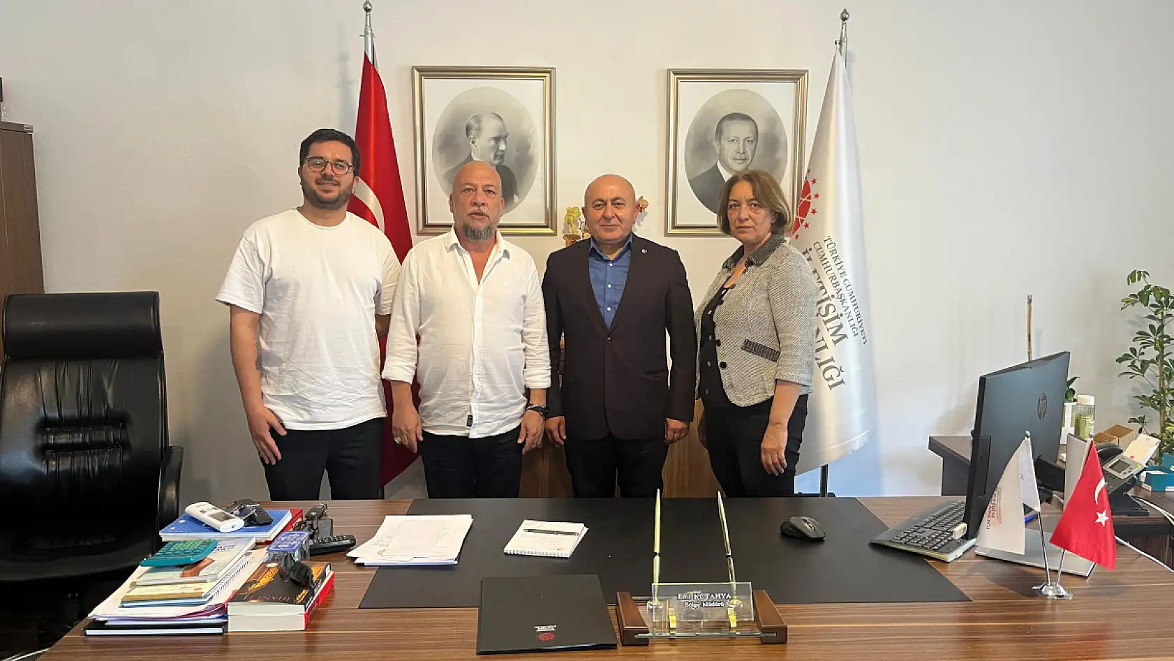 Köktener'den Cumhurbaşkanlığı İletişim Başkanlığı Muğla Bölge Müdürü Kütahya'ya Ziyaret