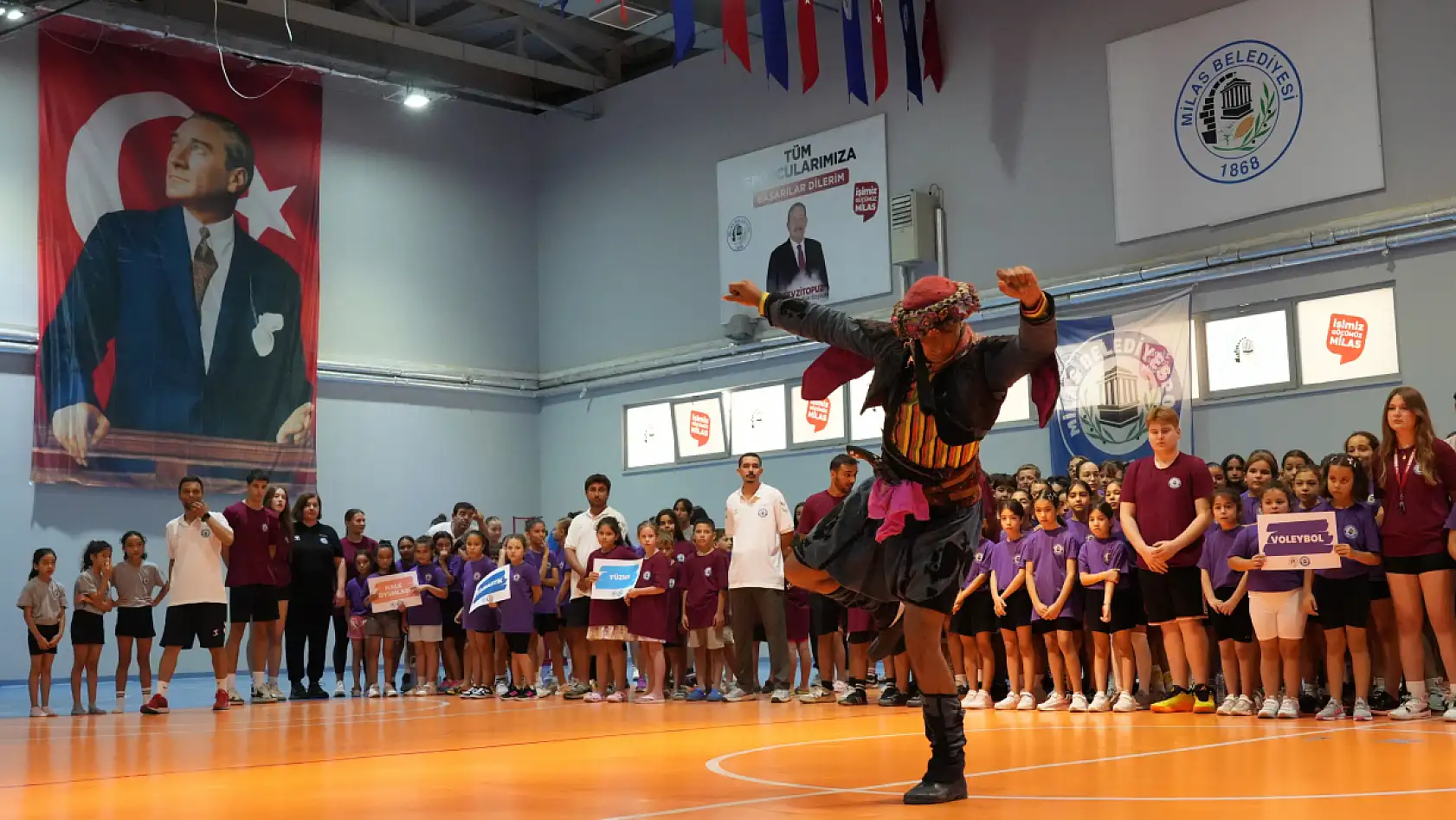 Milas Belediyesi Yaz Spor Okulları Açıldı