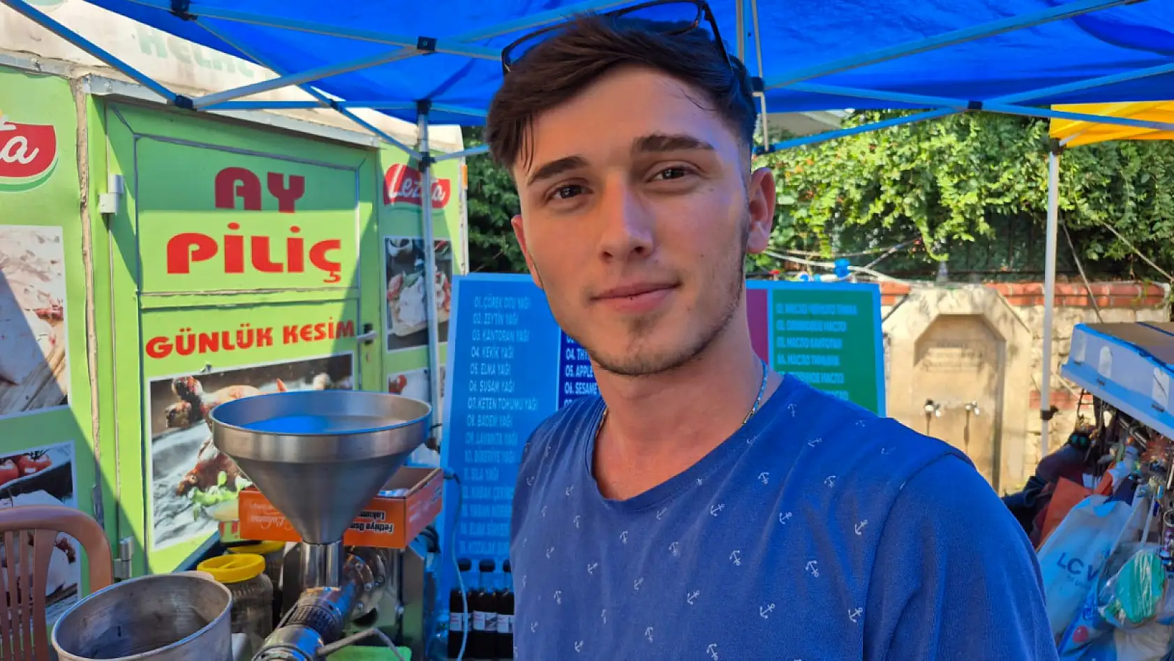 Fethiye Pazar Pazarı'nda Çörek Otu Yağına Yoğun Talep