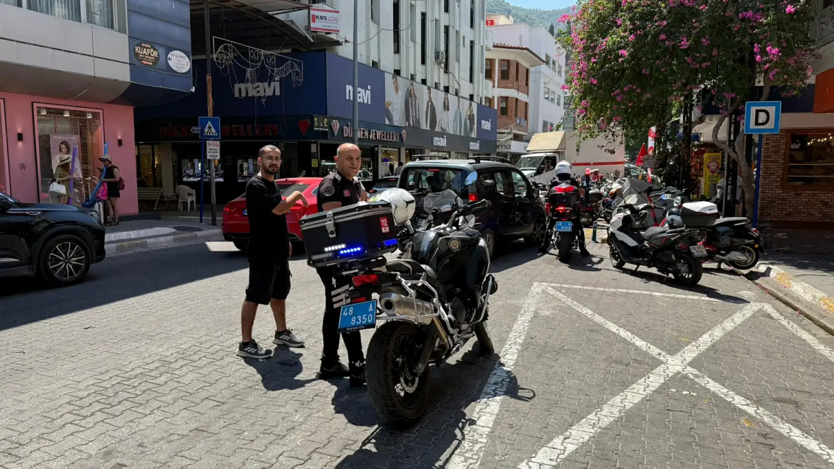 Fethiye'de Trafik Denetimleri Sürüyor