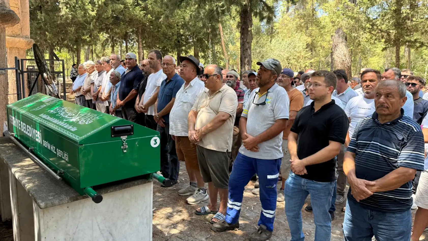 Fethiye'de Hasan Özkan Son Yolcuğuna Uğurlandı
