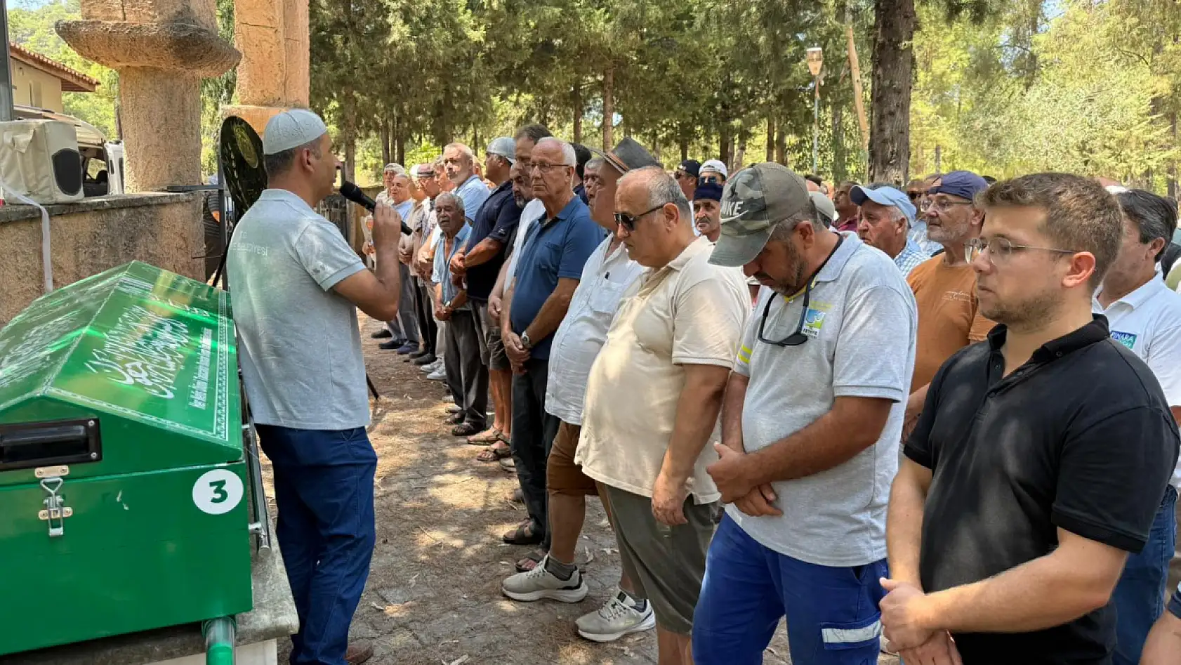 Fethiye'de Hasan Özkan Son Yolcuğuna Uğurlandı