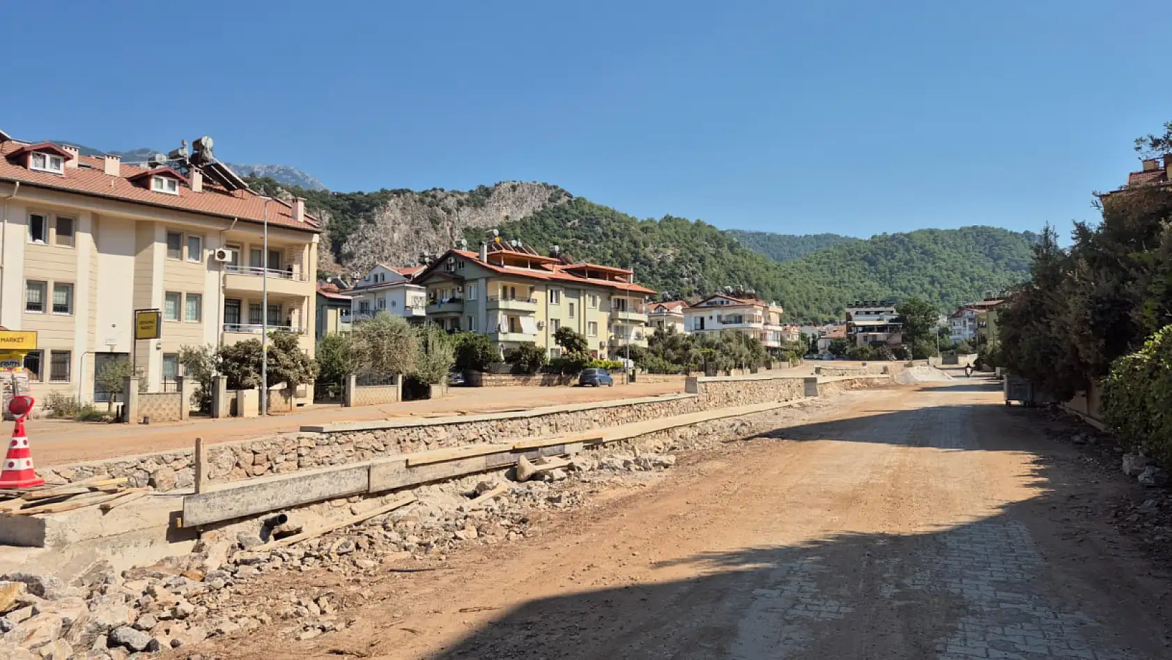 Fethiye'de Islah Çalışmalarından Vatandaş Rahatsız