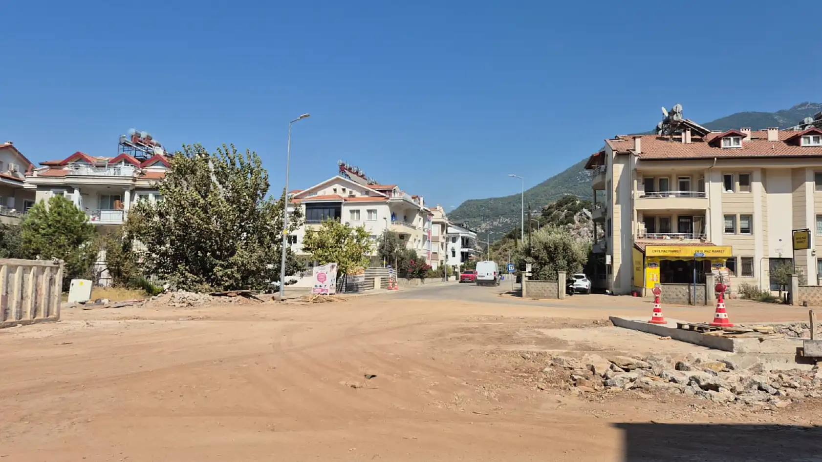 Fethiye'de Islah Çalışmalarından Vatandaş Rahatsız