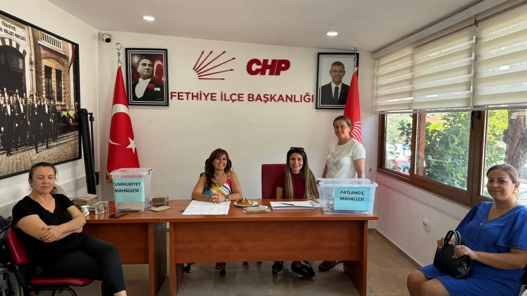 CHP Fethiye'de delege seçimleri devam ediyor