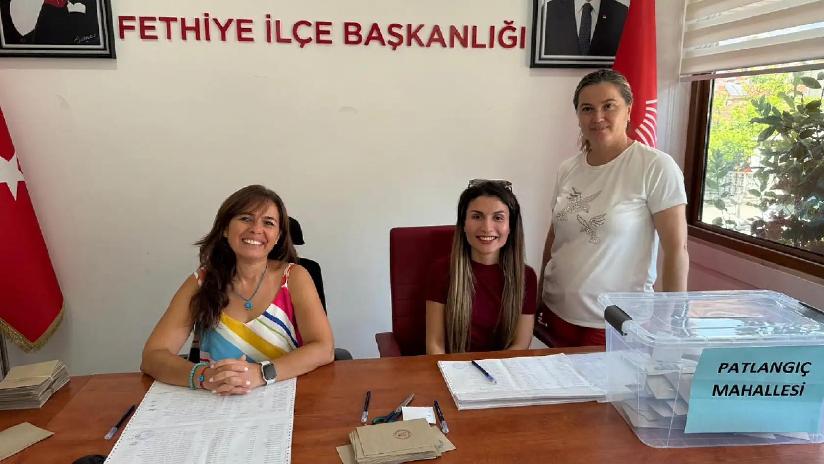 CHP Fethiye'de delege seçimleri devam ediyor