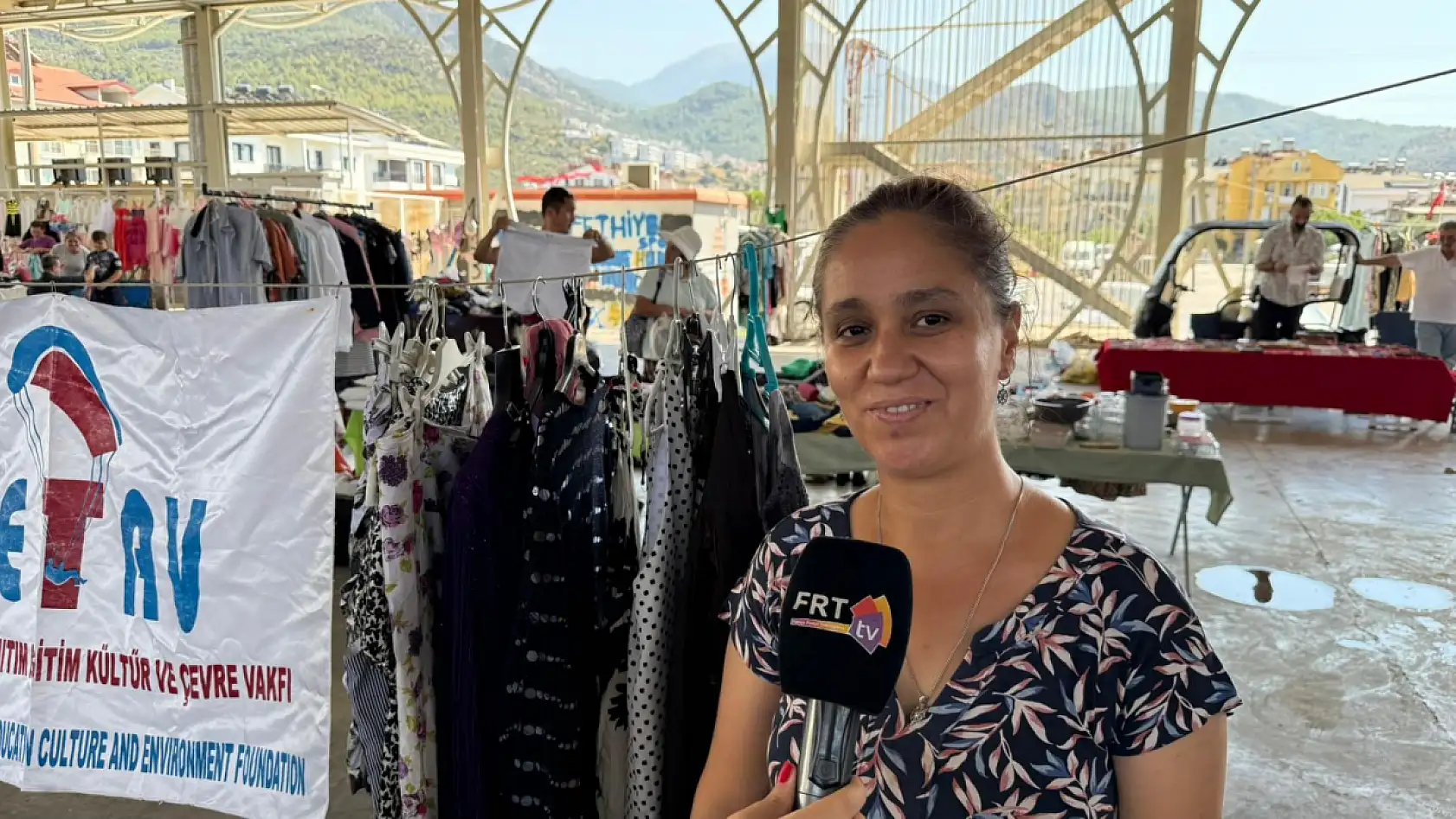 Fethiye İkinci El Pazarı İlgi Görüyor, FETAV'dan Öğrencilere Destek