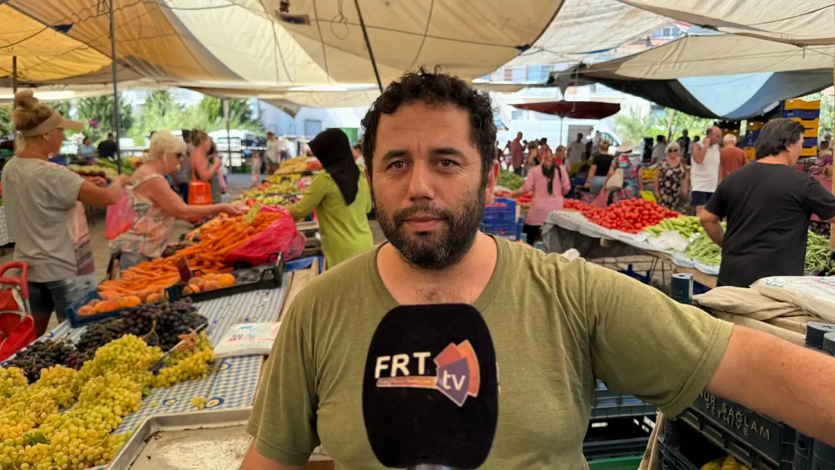 Fethiye Pazar Pazarı'nda esnaf sezondan memnun değil