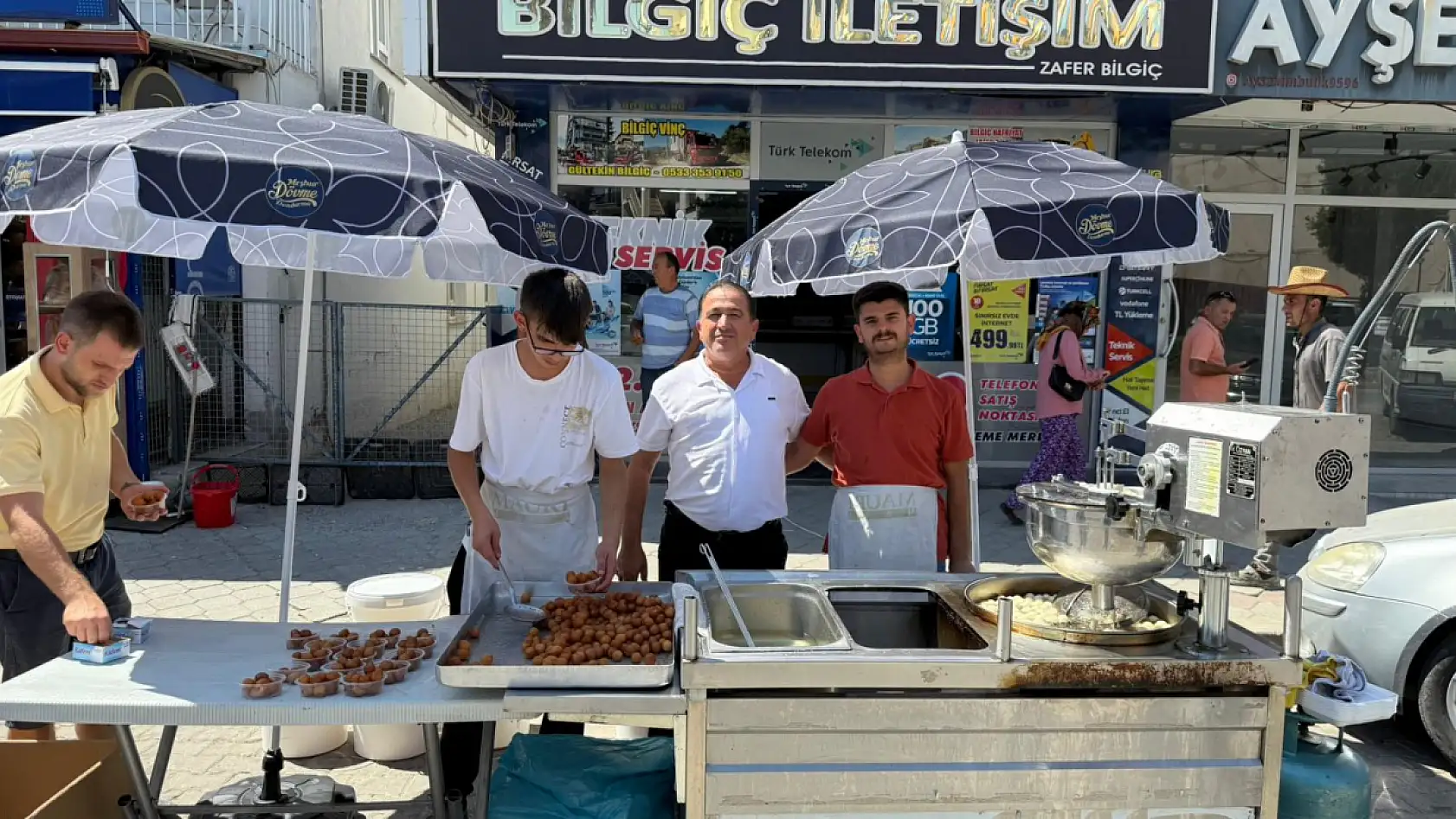 Çaltıözü Muhtarı Bilgiç'in Babasının Hayrına Lokma Hayrı