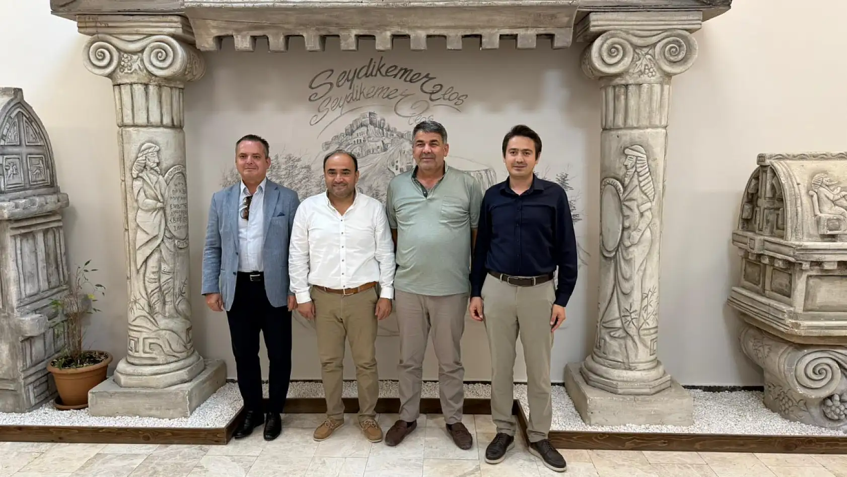 Fethiyeli Emniyet Müdürü Karaburun'dan  Başkan Akdenizli'ye Ziyaret